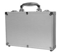 HEITOK Poker Chips Set 500 Pieces Professional 14g Clay Composite Weighted Chips with Aluminum Case and Waterproof Playing Cards for Texas Holdem Blackjack Gambling Nights