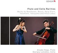 Koga/Lomakov - Flute and Cello Rarities: Works by Beethoven, Bozza, Karg-Elert, Telemann, Tokuyama and Villa-Lobos