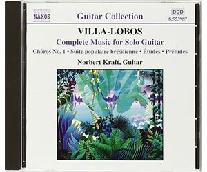 Heitor Villa-Lobos - The Complete Music for Solo Guitar [CD]