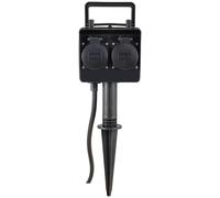 Heitronic Socket Splitter 4x Sockets 1 Piece Efficient Power Sharing