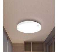 Heitronic LED ceiling light Allrounder 2, 3000K, with sensor