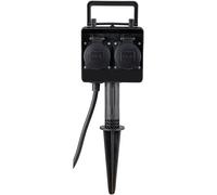 Heitronic Socket Splitter 4x Sockets 1 Piece Efficient Power Sharing