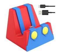 HEIYING Switch Charging Dock Compatible with Nintendo Switch 2/Lite/ OLED | Portable Charging Stand with Durable ABS Shell, Ergonomic Viewing Angle, USB-C Port for Charging Different Switch Consoles