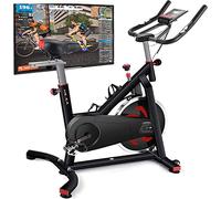Heka Exercise Bike Home Exercise Bike with 20 kg Flywheel, Indoor Cycling Bike, Fitness Bike with Heart Rate Monitor, Adjustable Resistance with LCD Display, Max Weight 200 kg