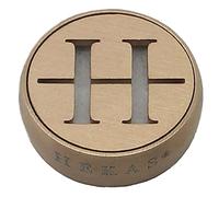 HEKAS Magnetic Aromatherapy Diffuser Clip, Essential Oil Mask Scent Clip, Mini Diffuser for Face Masks & Clothing - Lasting Fragrance, Reusable, Rose Gold