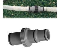 Hekasvm Universal 38mm/32mm Sand Filter Hose Connector Adapter for Filter Pumps Connector for Intex Bestway Coleman Grey