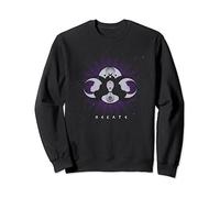 Hekate Ancient Greek Witch Goddess Moon Wicca Sweatshirt