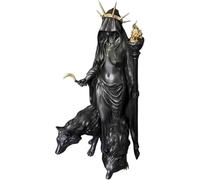 Hekate Niktipolos, The Witch of The Night, Underworld Hekate Phōsphoros Light-Bringer or Morning Star Statue, Hecate Greek Goddess with Her Hounds of Magic Resin Sculpture