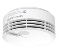 Hekatron Genius PLUS Smoke Detector/Fire Alarm with Built-In Battery (10 Year Li