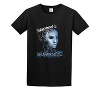 Hekdi Mens Tshirt Funny Tokio Hotel Tee Shirts for Men Adult Size M Black