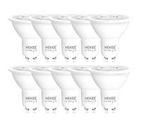 HEKEE GU10 LED Bulbs, 60W Equivalent Halogen Lamp, Warm White 2700K, LED 7W 700 lumens, 45° Beam Angle, Recessed Bulbs, Track Light Bulb (Pack of 10)