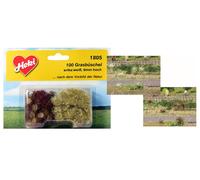 HEKI 1805 White And Lilac Foliage Tufts Pcs. 100 (Height Mm 5-6)