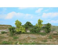 Heki 1927 Bushes and Shrubs 7 Pieces 6-8 cm Track HO/TT New