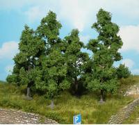 HEKI 1932 Five Fruit Trees With Dark Green Foliage (Height 5-8 Cm)