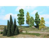 HEKI 1962 Mini Forest Set 40 Pieces Trees And Firs 5 - 18 Cm Scale HO/TT/N NEW