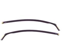 Heko 15156 Wind Deflectors,Black