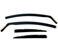 HEKO-15279 Front Rear Wind Deflectors Fits Ford Mondeo 2007 on 4-Door 5-Door (4 Pieces)