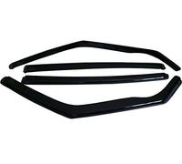 Heko 15295 Wind deflectors - 4 pcs FRONT and REAR, Acrylic glass - Transparent anthracite, New