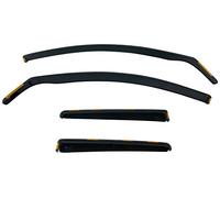 HEKO-23150 Front and Rear Wind Deflectors Fits Mazda 3 9 on 5-Door Hatchback (4 Pieces)