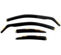 HEKO-23267 Wind Deflectors Fits Mercedes C-Class 2000 - 2007 4-Door Saloon (4 Pieces)