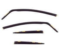 Heko 25363 Wind Deflectors, Lightly Tinted