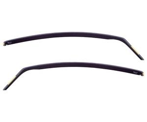 HEKO-25364 VAUXHALL CORSA D 3-Door 2006-2012 Heko Wind Deflectors 2pc set - Fits all trims