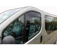 RENAULT TRAFIC MK2 2001-2014 Van Minibus Bus 2-pc Wind Deflectors HEKO Tinted