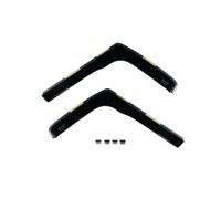 Team HEKO Wind Deflectors for Ford Transit Courier 2014+ Front Set of Window Deflectors, Accessories UV & Scratch Resistant Acrylic In-Channel Fitting ISO Certified Air Ventilation & Rain Protection