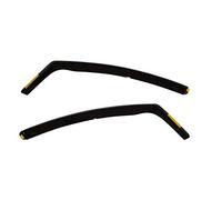 Heko Modern Black In-Channel Wind Deflectors (2pc set), Dark Tinted, Painted, Suitable for PEUGEOT 3008/5008 5d od 2009r