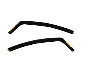 Heko Modern Black In-Channel Wind Deflectors (2pc set), Dark Tinted, Painted, Suitable for PEUGEOT 3008/5008 5d od 2009r
