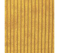 HEKO PANELS Murano Premium Corduroy Look Decorative Fabric Upholstery Fabric Cord Wide Cord Mustard Yellow