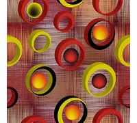 HEKO PANELS Oxford Fabric by Metre for Sewing Canvas Polyester Sewing Fabrics Decorative Material Water-Resistant Waterproof Non Transparent Geometric Pattern 1 Meter 155 x 100 cm 5 x 3 ft