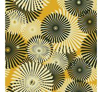 HEKO PANELS Oxford Fabric by Metre for Sewing Canvas Polyester Sewing Fabrics Decorative Material Water-Resistant Waterproof Non Transparent Flowers Abstract 1 Meter 155 x 100 cm 5 x 3 ft