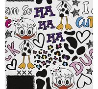 HEKO PANELS Oxford Fabric by Metre for Sewing Canvas Polyester Sewing Fabrics Decorative Material Water-Resistant Waterproof Non Transparent Comics 1 Meter 155 x 100 cm 5 x 3 ft