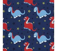 HEKO PANELS Oxford Fabric by Metre for Sewing Canvas Polyester Sewing Fabrics Decorative Material Water-Resistant Waterproof Non Transparent Dinosaurs 1 Meter 155 x 100 cm 5 x 3 ft