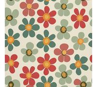 HEKO PANELS Oxford Polyester Canvas Fabric Waterproof Floral 155 x 200 cm 2 m 100% Polyester 95% Opaque Water-Repellent Dx5236