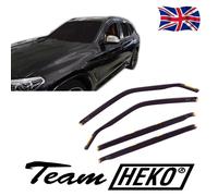 BMW X3 MK3 SUV 5-door 2018-2024 4-pc Wind Deflectors HEKO Tinted