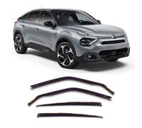 CITROEN C4 MK3 5-door Hatchback 2020-onwards 4-pc Wind Deflectors HEKO Tinted