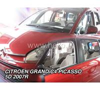 HEKO Wind Deflectors for CITROEN C4 GRAND PICASSO Mk1 5-door 2007-2013 4pc Set