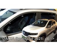 HEKO Wind Deflectors for DACIA SPRING ELECTRIC 5-door 2021- 4pc Set