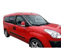 Heko Wind Deflectors For Fiat Doblo Mk2 2010-2022 4Pcs Tinted