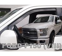 Heko Wind Deflectors For Ford F-150 Mk8 4 Door 2014-2020 2Pcs Tinted
