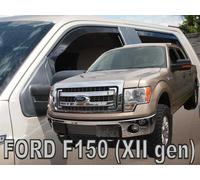 Heko Wind Deflectors For Ford F-150 Xii Xlt 4 Door 2008-2014 4Pcs Tinted