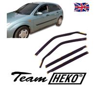 HEKO-15241 Focus MK1 MK I SALOON 1998-2004 Heko Wind Deflectors Tinted 4pcs set