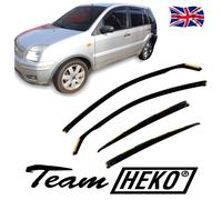 FORD FUSION 5-door 2002-2012 4-pc Wind Deflectors HEKO Tinted