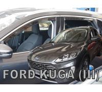 FORD KUGA MK3 SUV 5-door 2020 -onwards 4-pc Wind Deflectors HEKO Tinted
