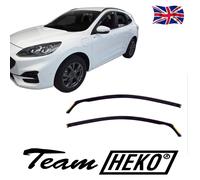 Wind Deflectors Fits Ford Kuga 2020-Up 2-Pcs Set Tinted Heko