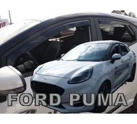 FORD PUMA SUV or ST 5-door 2019-onwards 4-pc Wind Deflectors Heko Tinted