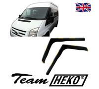 Heko Wind Deflectors For Ford Transit 2006-2014 Internal Fit 2PC Tinted