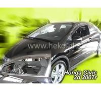 HEKO Wind Deflectors for HONDA CIVIC VIII 3-door 2007-2012